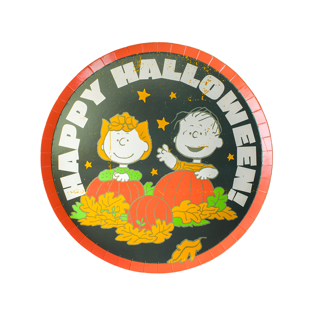 Peanuts Halloween Dessert Plates