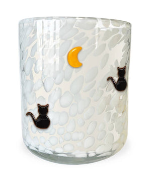 Black Cat & Moon  Icon Candle
