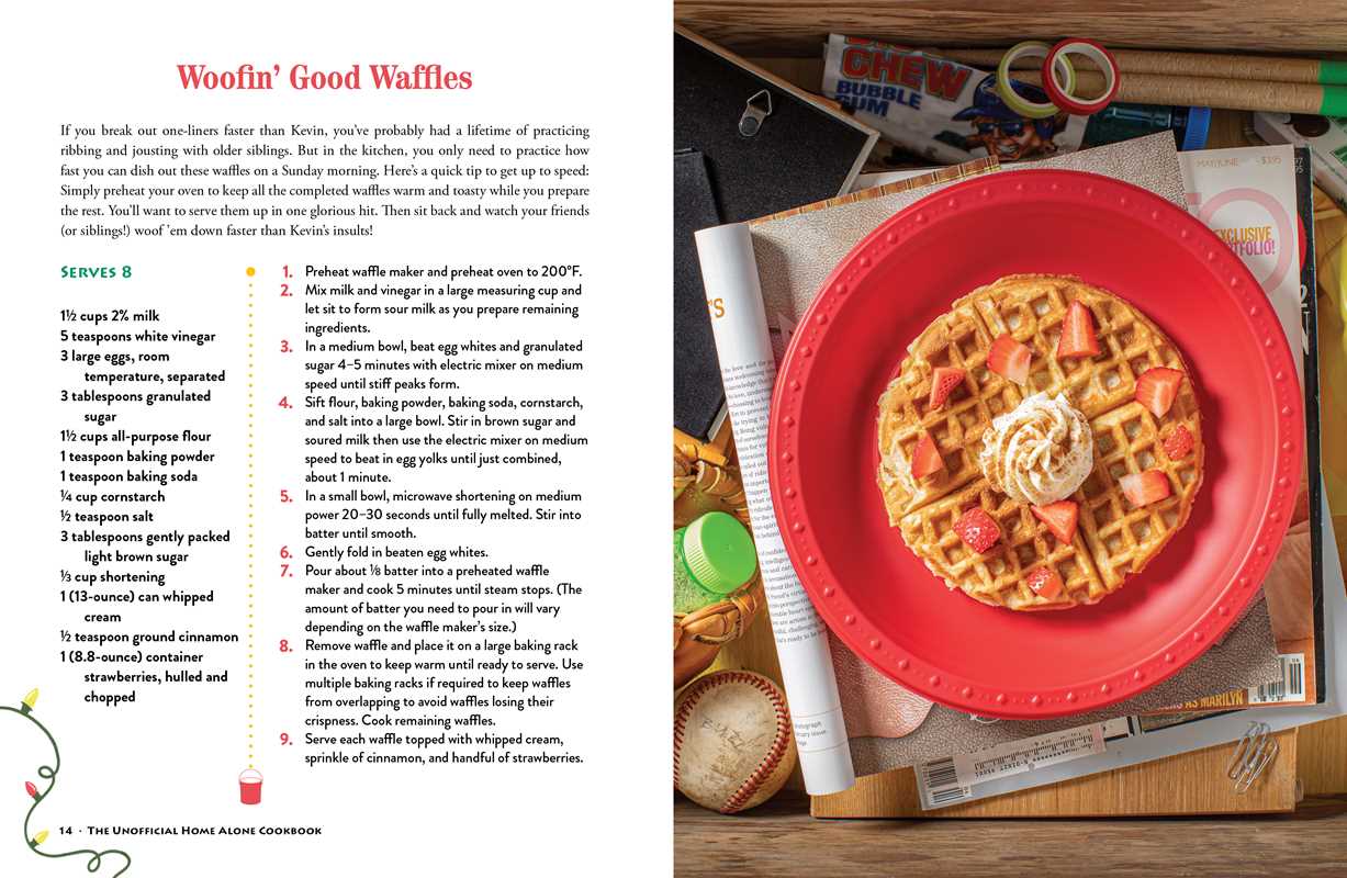 Unofficial Home Alone Cookbook