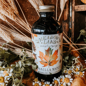 Vanilla Maple Simple Syrup