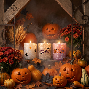 Black Cat & Moon  Icon Candle