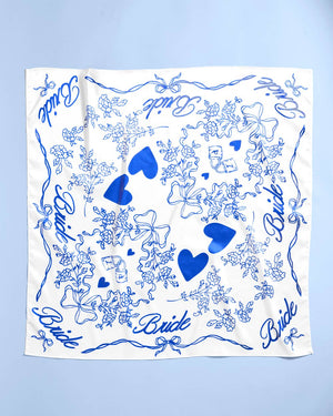 Bride Slik Hair Scarf