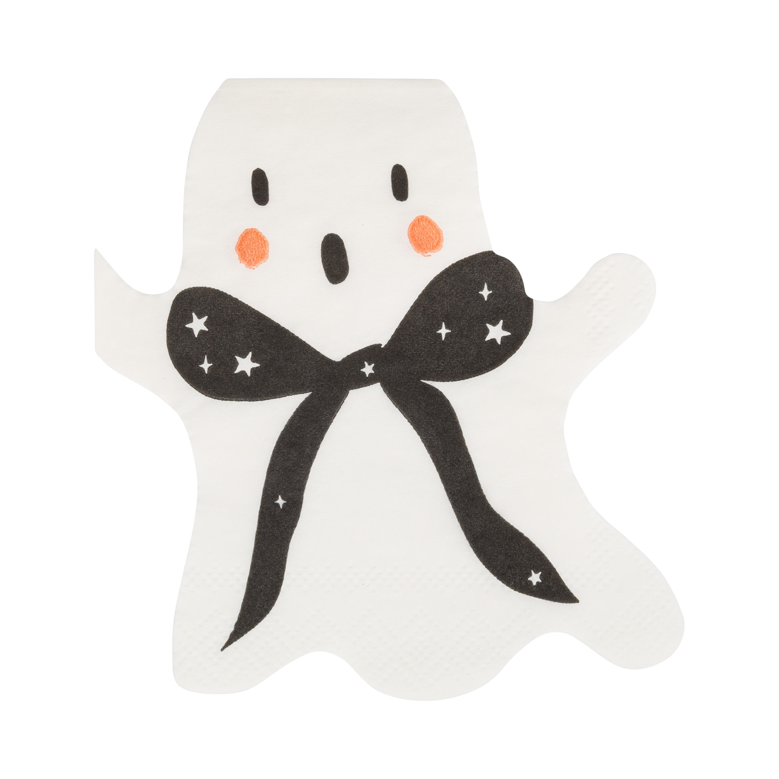Booquette Ghost Shaped Cocktail Napkin