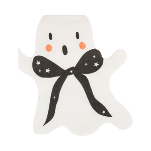 Booquette Ghost Shaped Cocktail Napkin