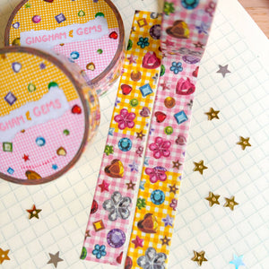 Gingham & Gems Washi Tape