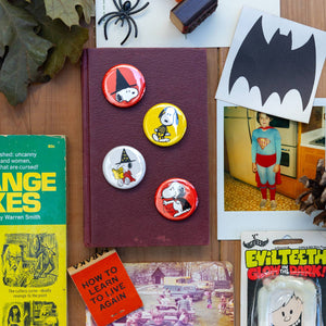 Snoopy Halloween Button Set