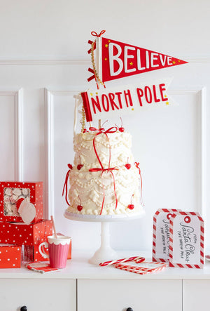 From Santa Claus Tag Dinner Napkin