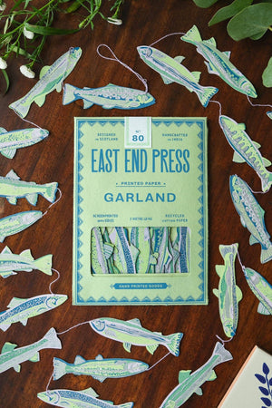 Tasty Anchovies Sewn Garland