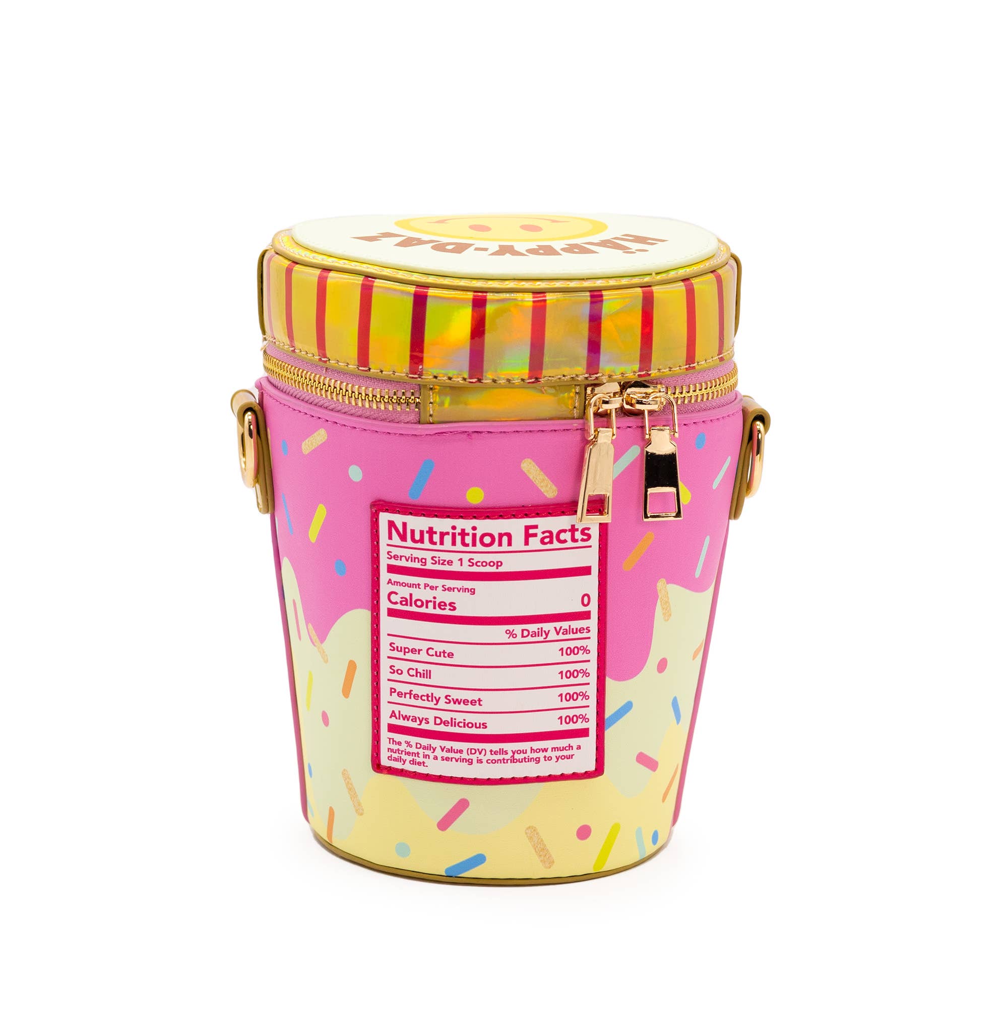 Happy Daz Strawberry Ice Cream Tub Handbag