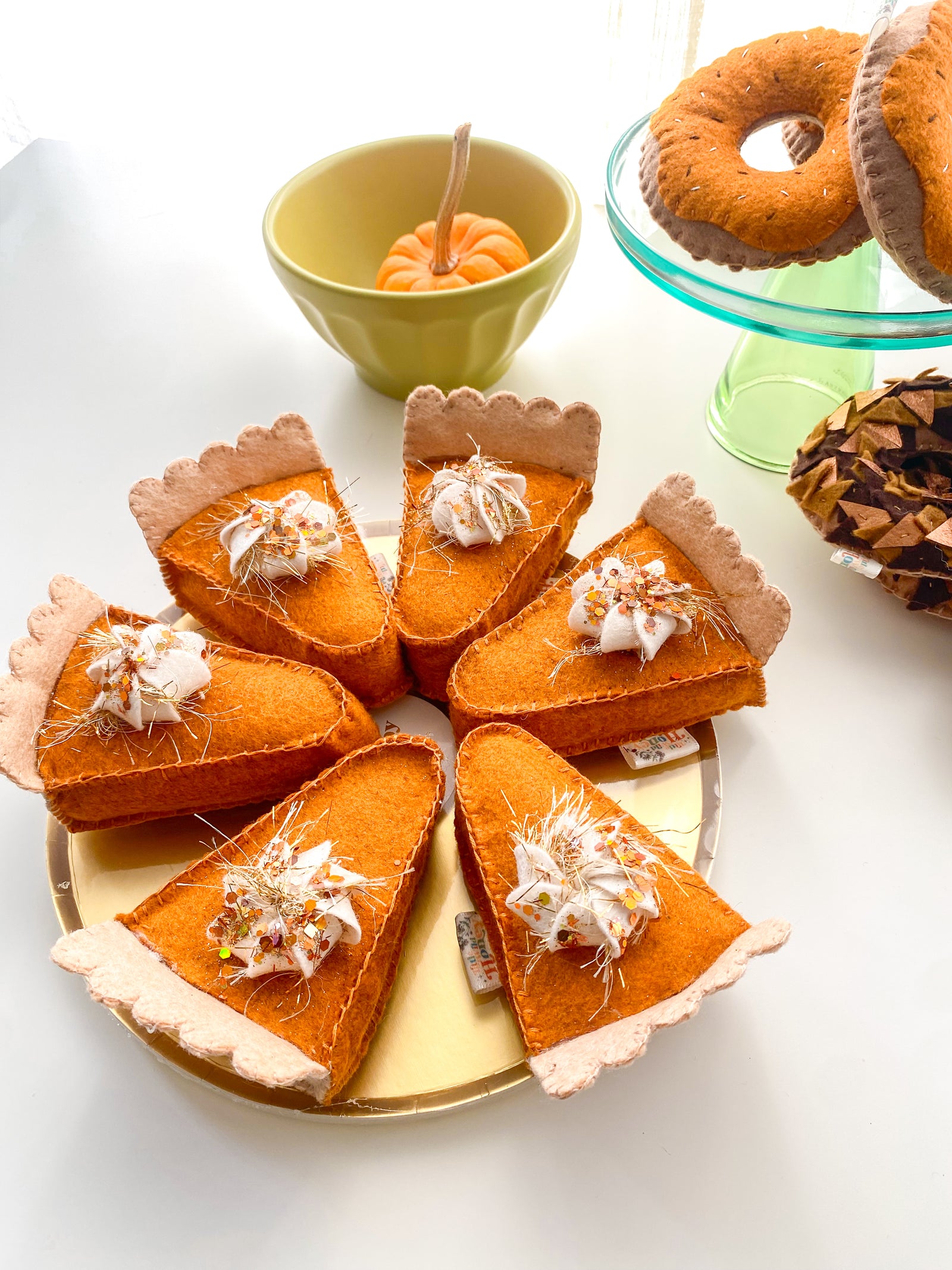 Pumpkin Pie Slice Play Food
