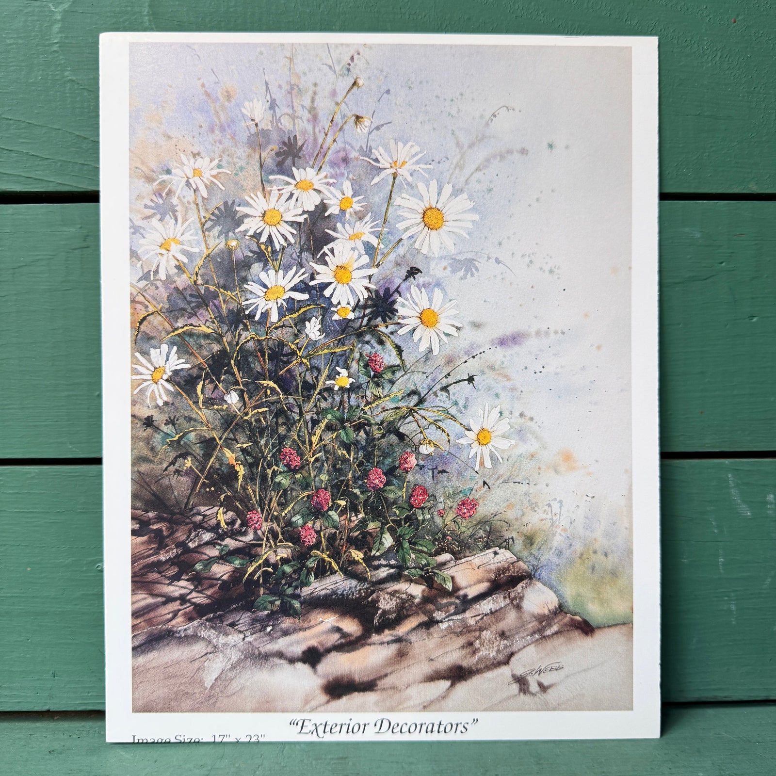 "Exterior Decorators" Papa G. Webb Art Print