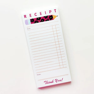 Receipt Notepad