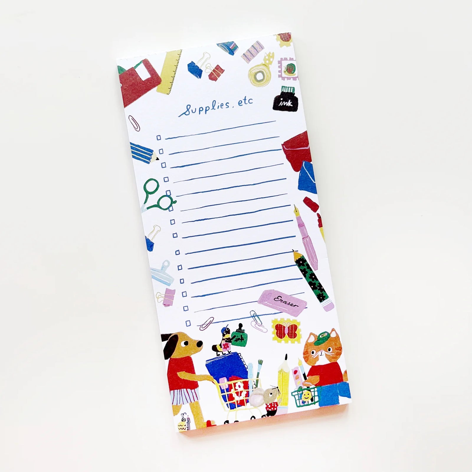 Stocking Up Notepad