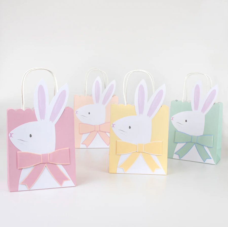 Easter Bunny Bow Bags (x8)