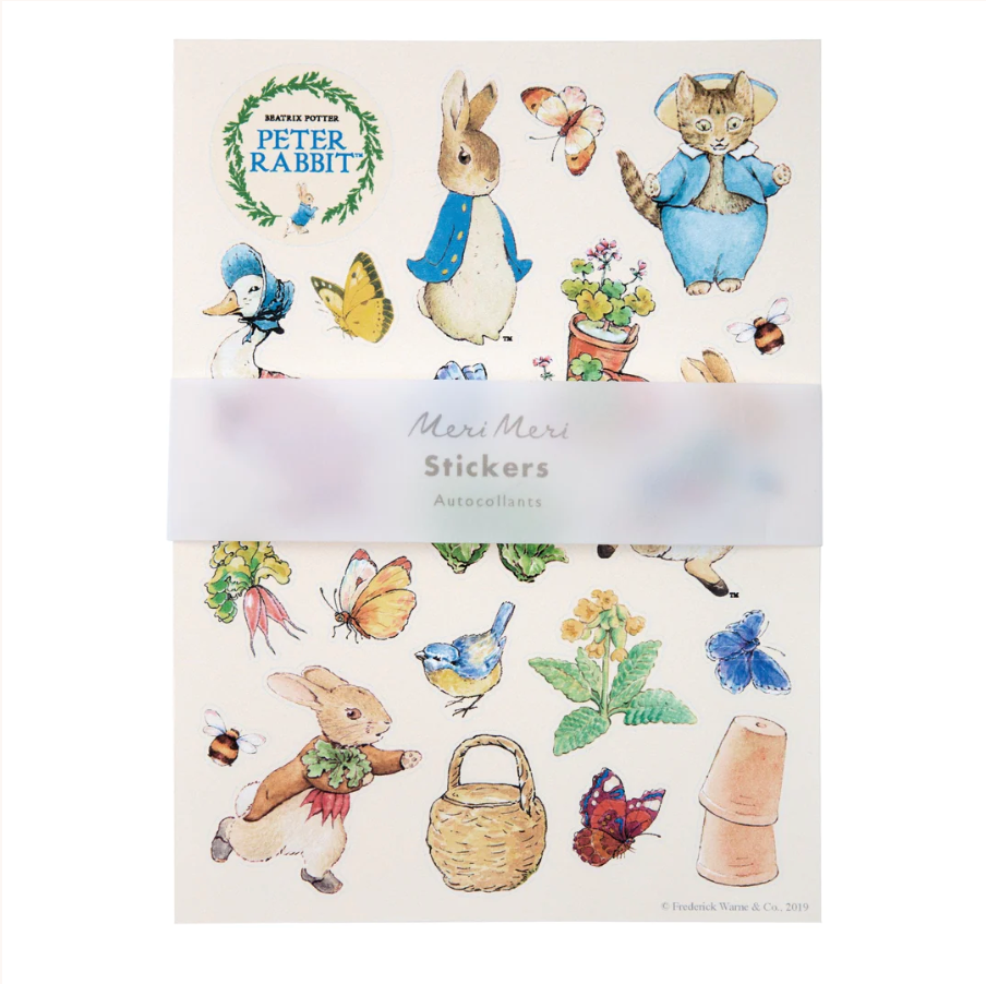 Peter Rabbit™ Sticker Sheets (x 10 sheets)
