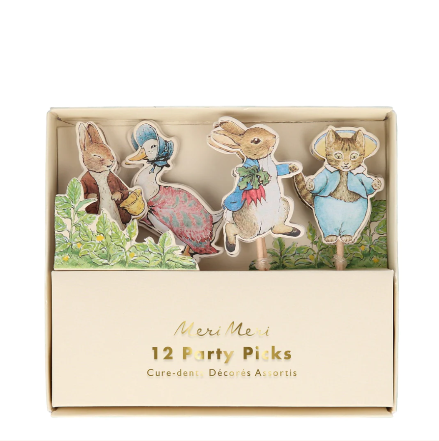 Peter Rabbit™ & Friends Party Picks (x 12)