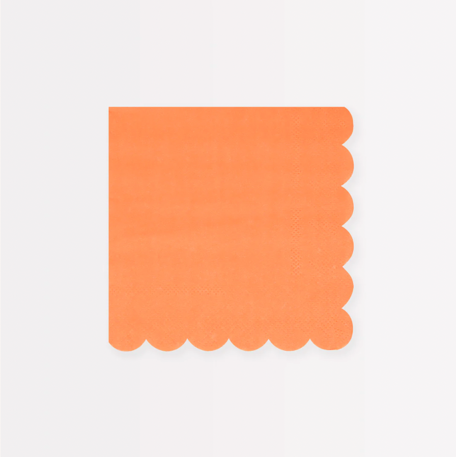 Papaya Orange Cocktail Napkins