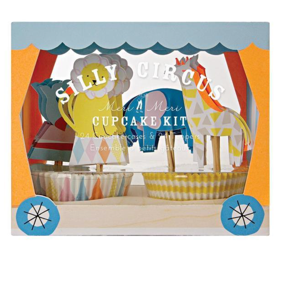Silly Circus Cupcake Kit