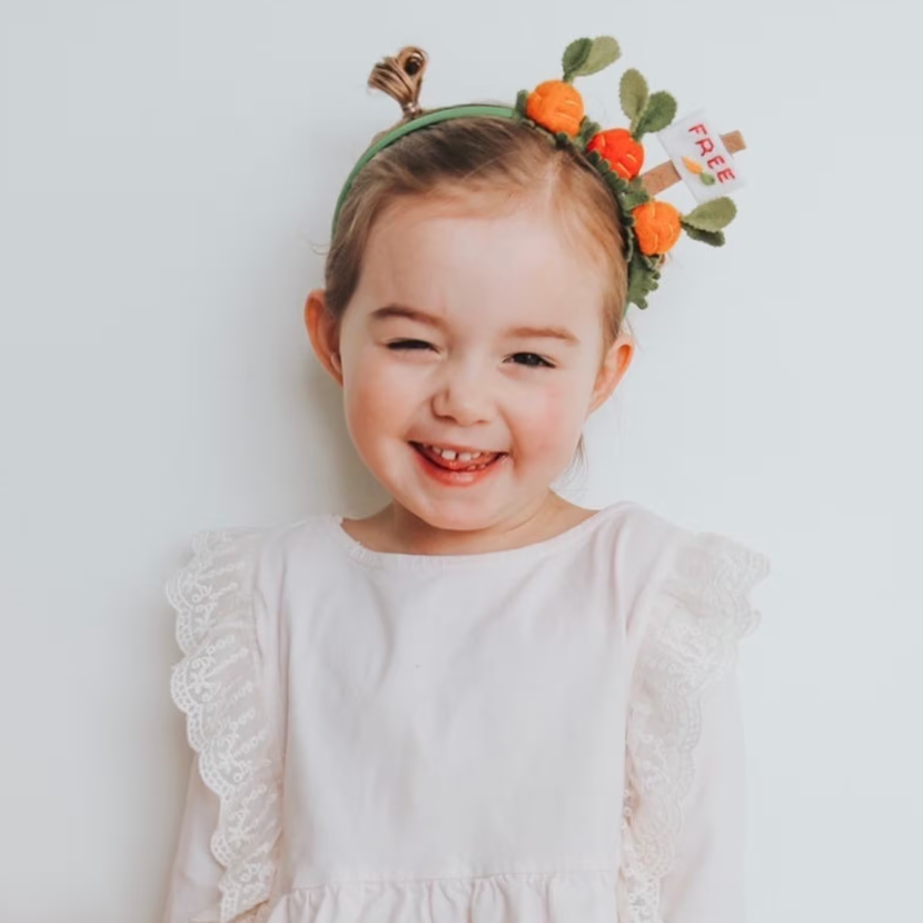 Carrot Garden Headband