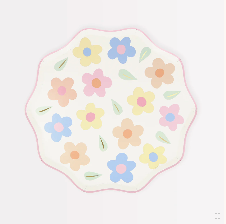 Happy Flowers Side Plates