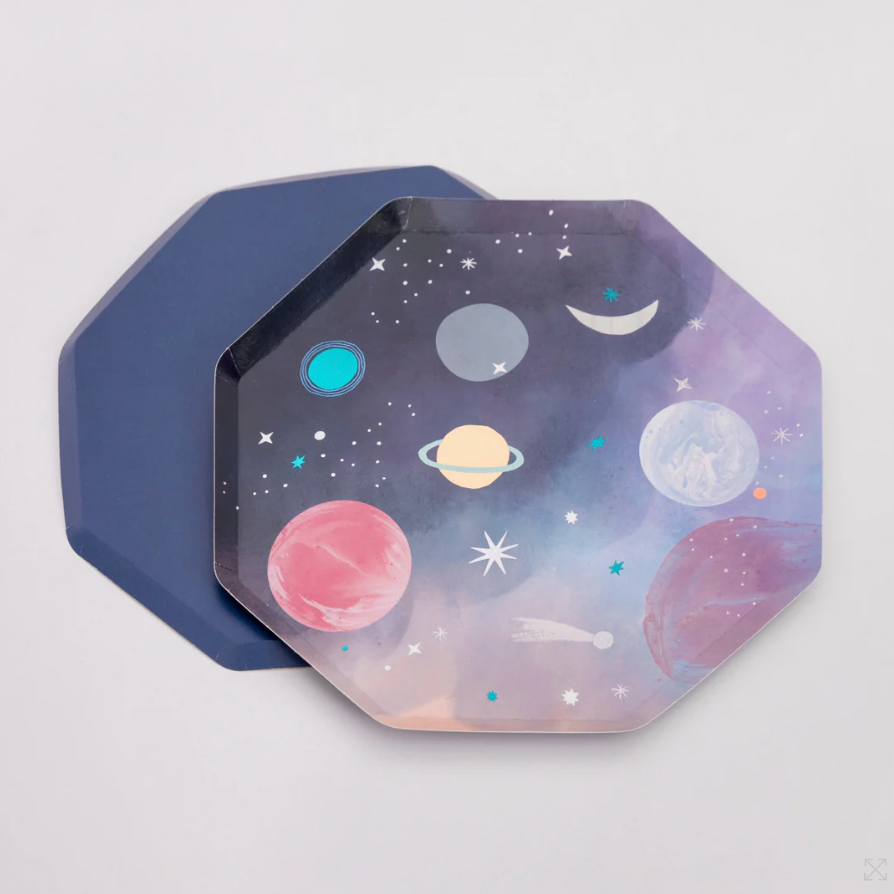 Outer Space Dinner Plates