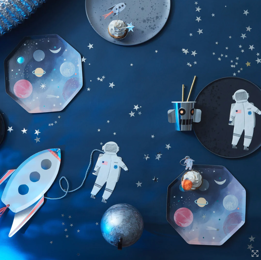 Outer Space Dinner Plates