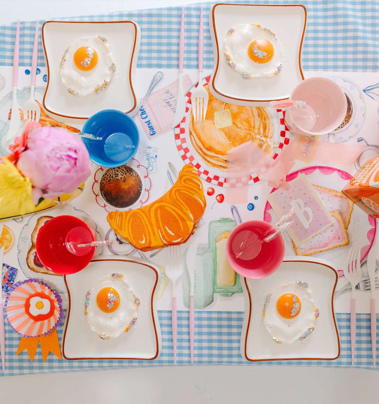 Breakfast at the Diner Table Runner