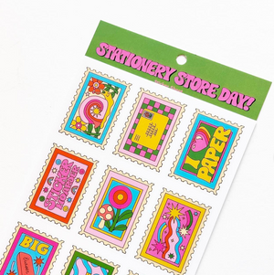 Stationery Store Day Sticker Sheet