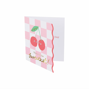 Fruit Basket Kids Valentine's Cards & Erasers Set (x 12)