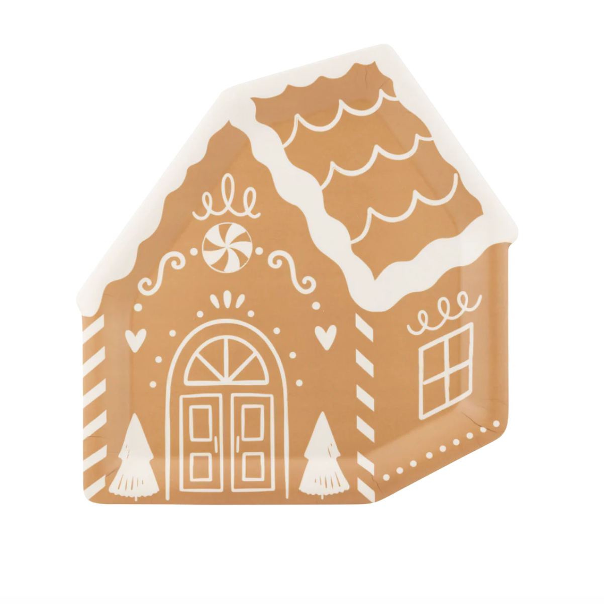 Gingerbread House Bamboo Serving Tray