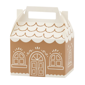 Gingerbread House Gable Treat Boxes