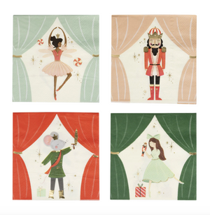 Nutcracker Ballet Napkin Set