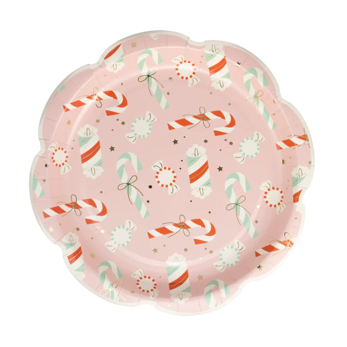 Candy Cane Lane Pattern Plates