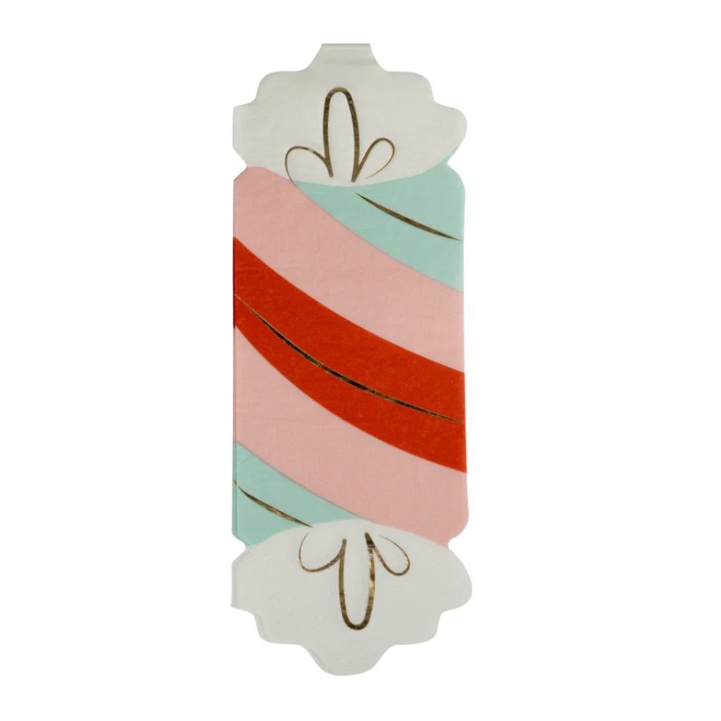 Candy Cane Lane Dinner Napkin