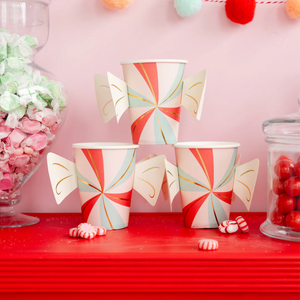 Candy Cane Lane Handled Paper Cup