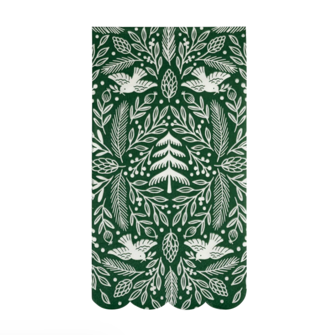 Woodland Scalloped Dinner Napkin