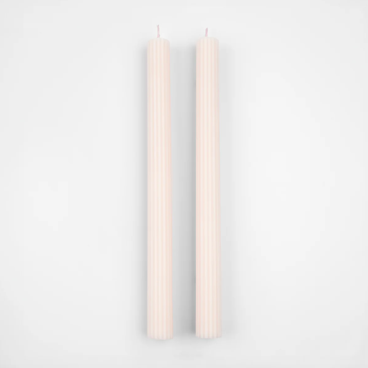 Ballet Slipper Pink Taper Candles