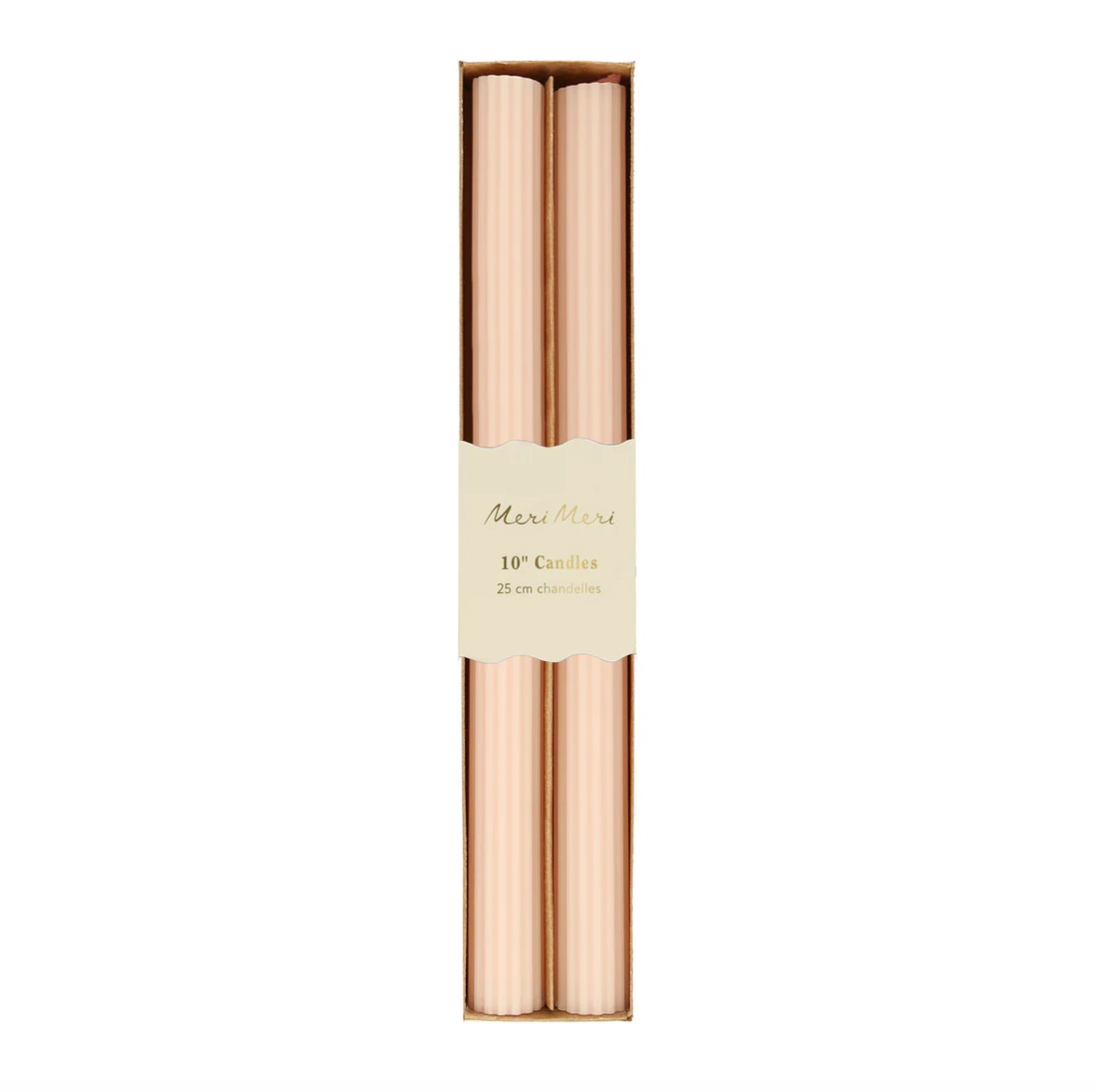 Ballet Slipper Pink Taper Candles