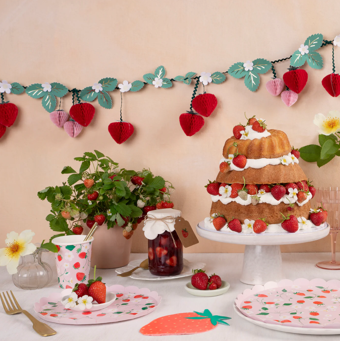 Strawberry Garland