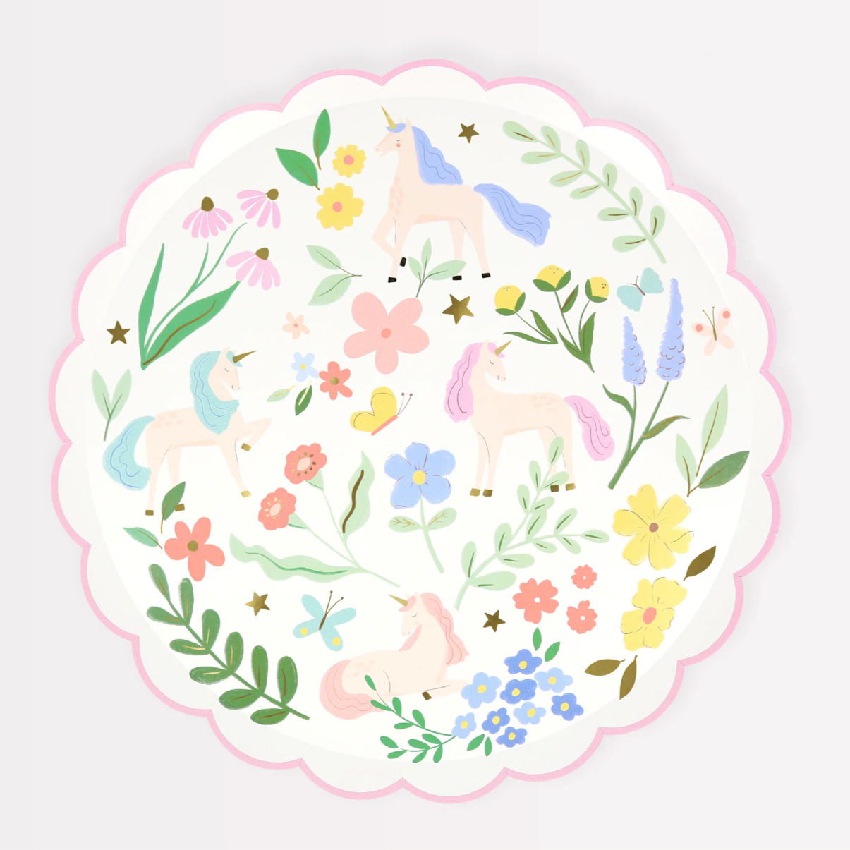 Meadow Unicorns Side Plate