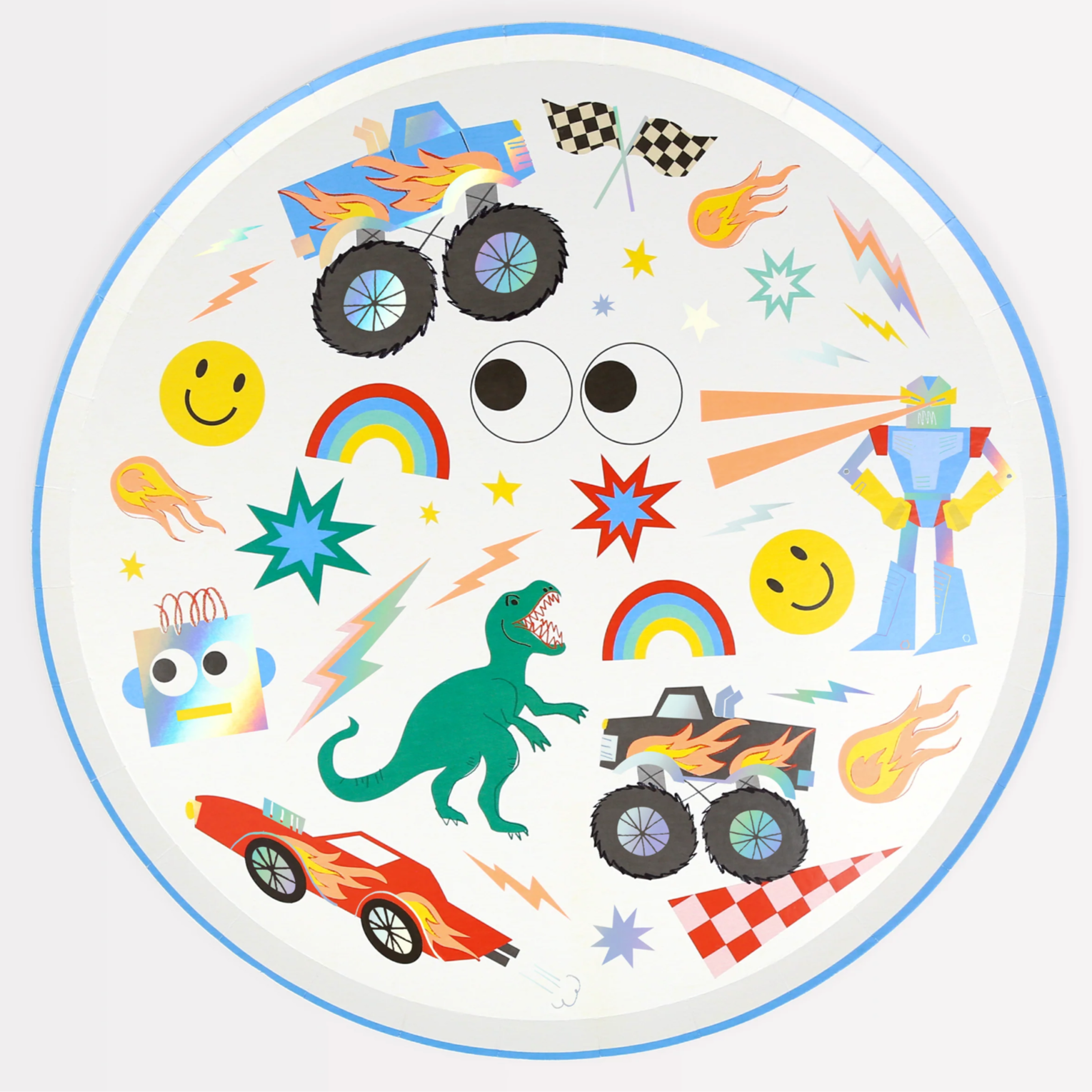 Toybox Icon Dinner Plates