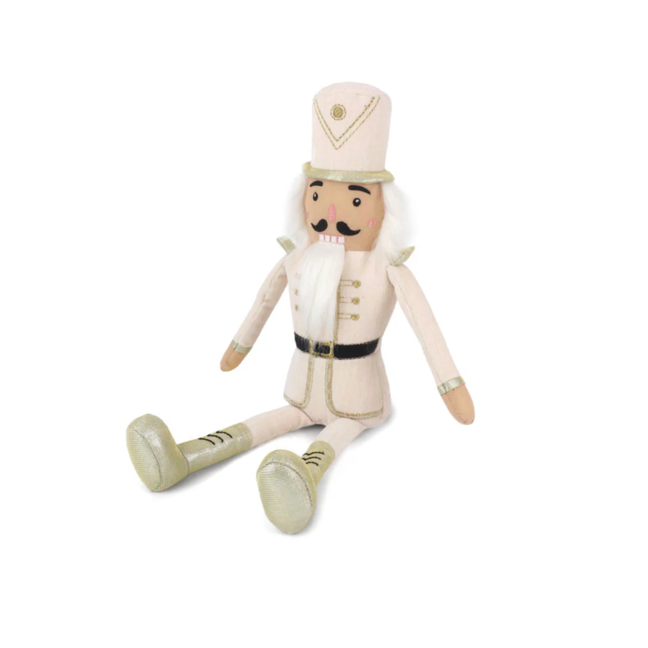 Cream and Gold Nutcracker Plush