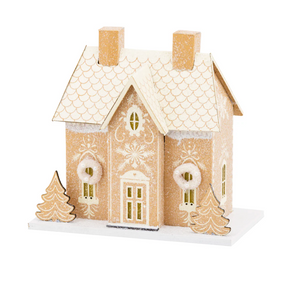 Gingerbread House Light-Up Christmas Village