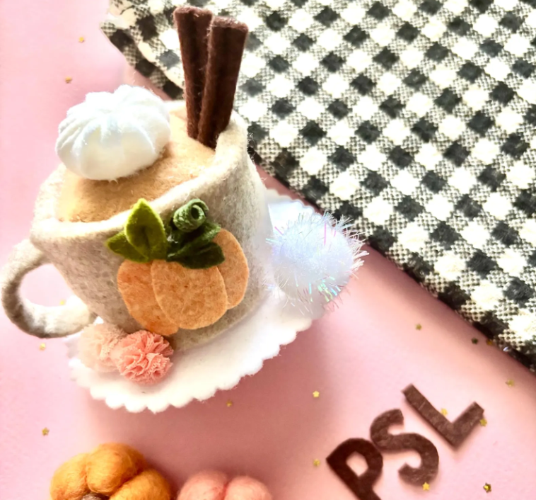 Pumpkin Spice Latte Headband