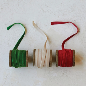 Luxe Christmas Velvet Ribbon