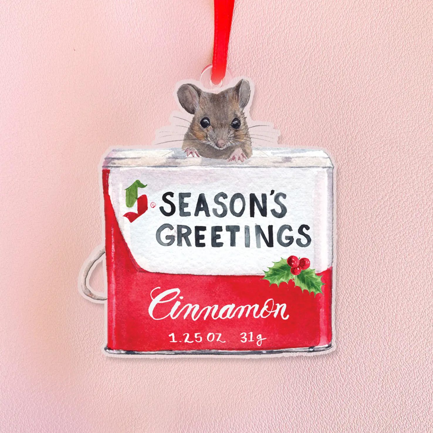 Spice Mice Cinnamon Christmas Ornament