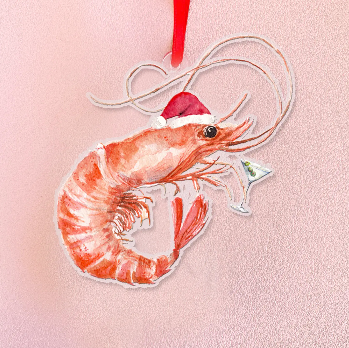 Shrimp Cocktail Ornament