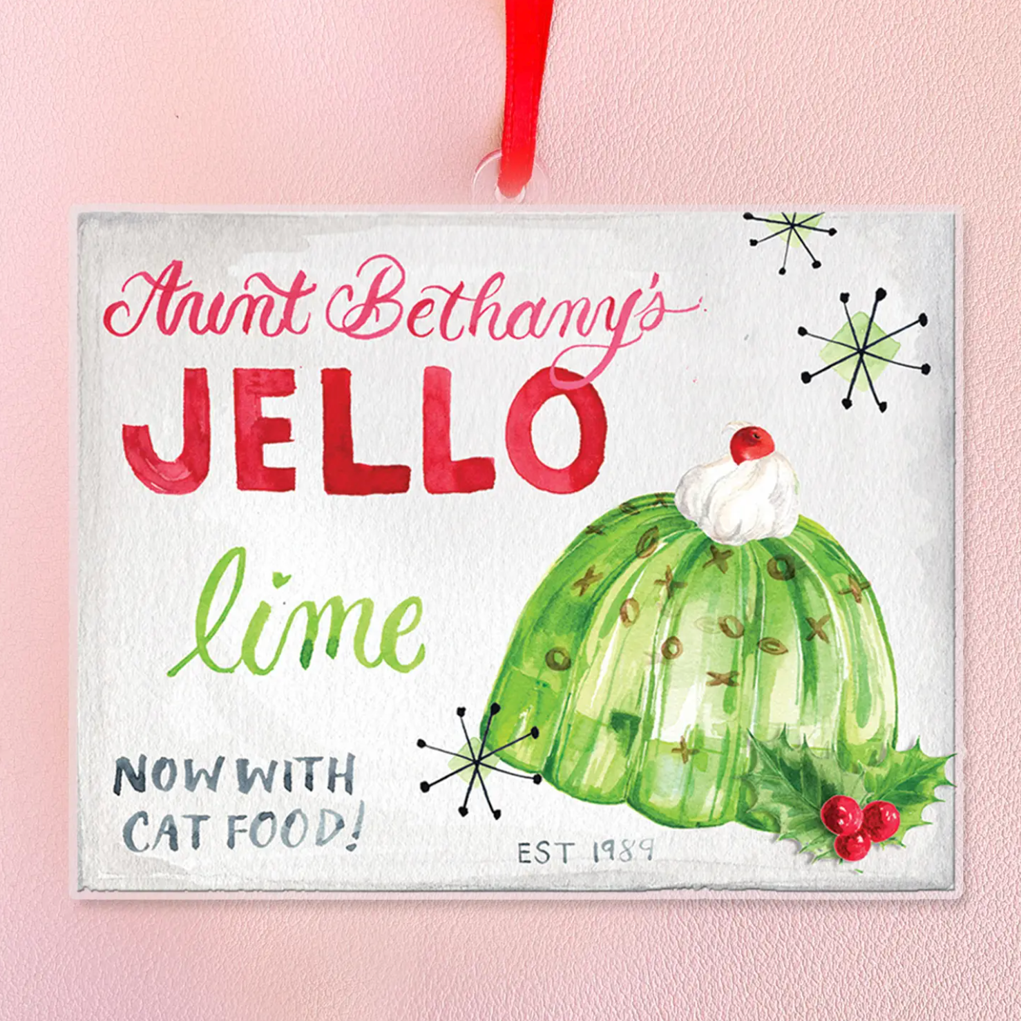 Aunt Bethany’s Jello Ornament