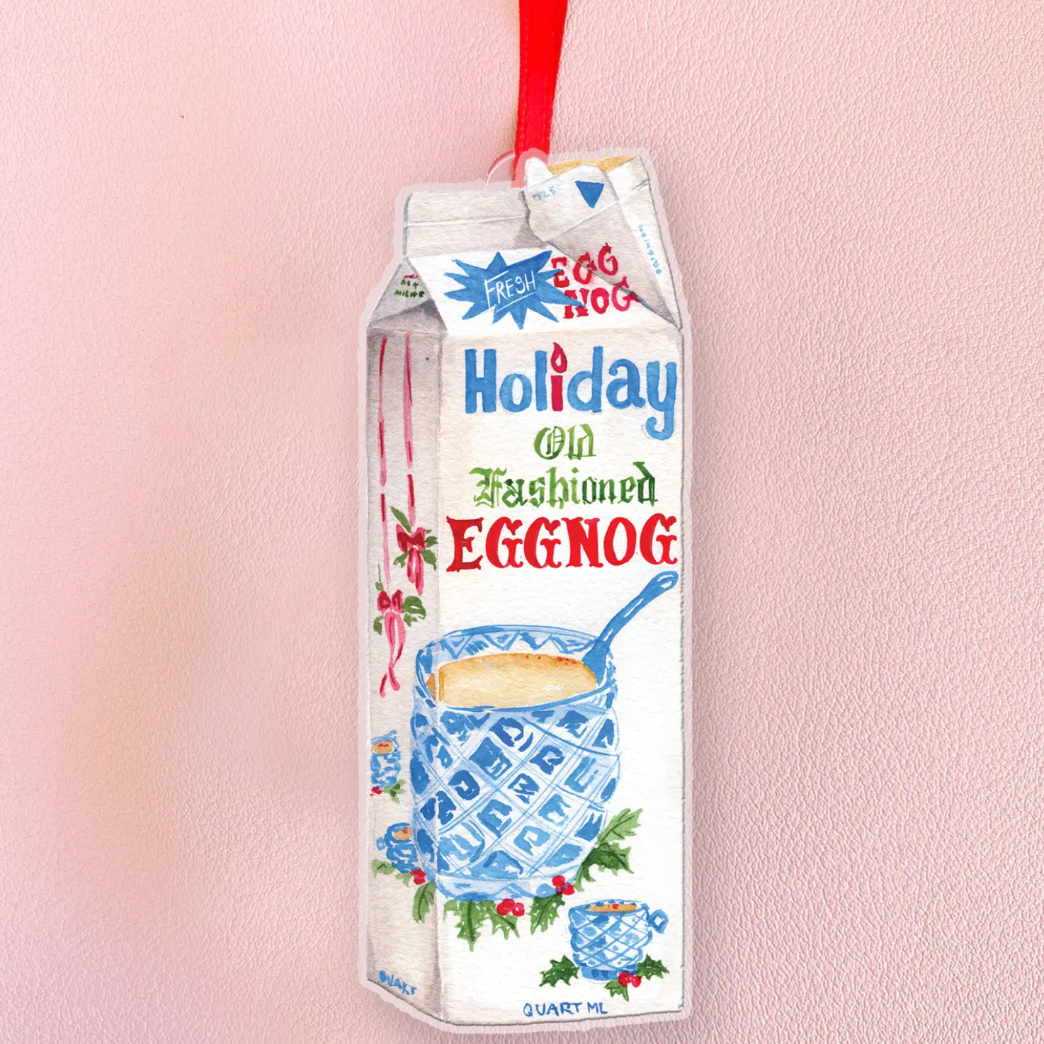 Old-Fashioned Eggnog Ornament