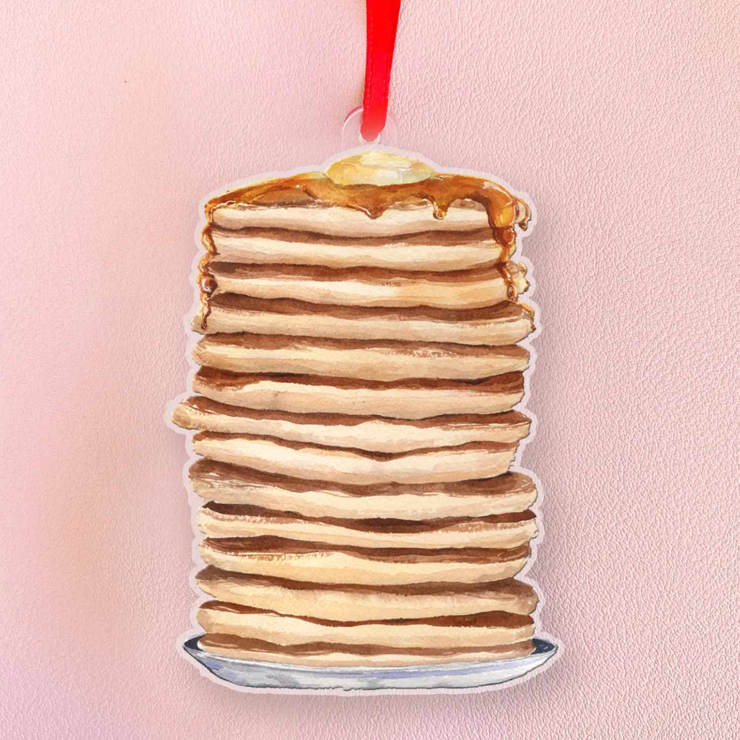 Santa's Pancake Stack Ornament